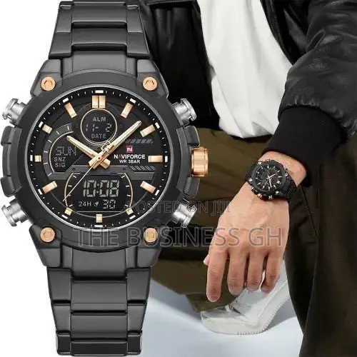New Naviforce Men's Watch - Analog & Digital - 1