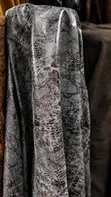 Premium Grey Herringbone Upholstery Fabric - 2