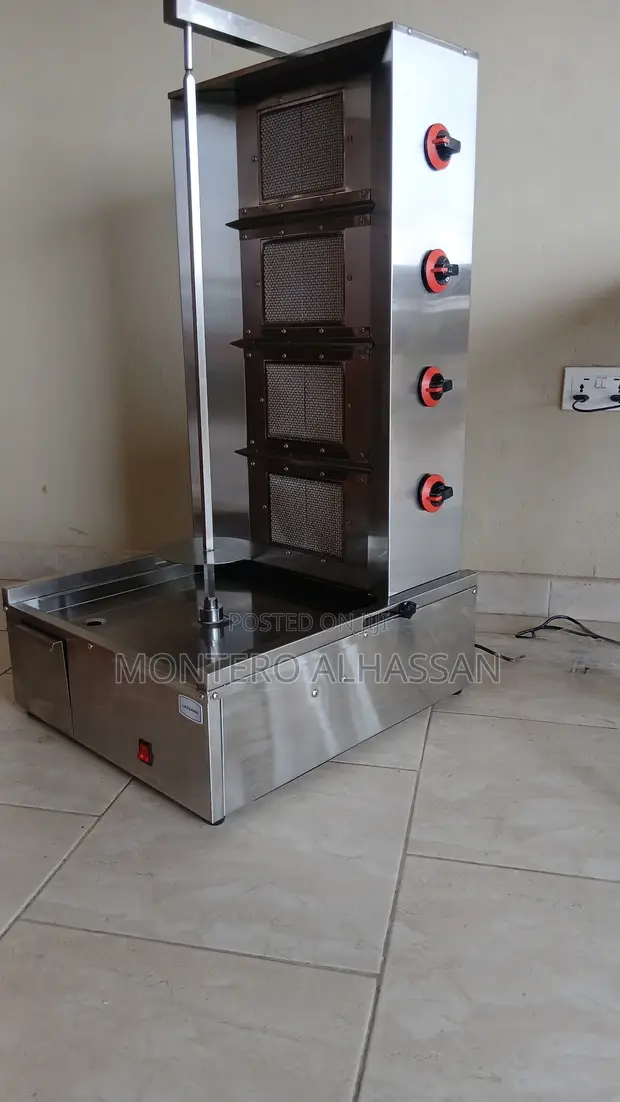 4 Burner Gas Shawarma Machine - 1