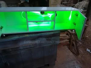TV Stand with Multi-Colored LED Lights