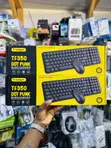 T-Wolf TF350 Dot Punk Wireless Keyboard and Mouse Set - 1
