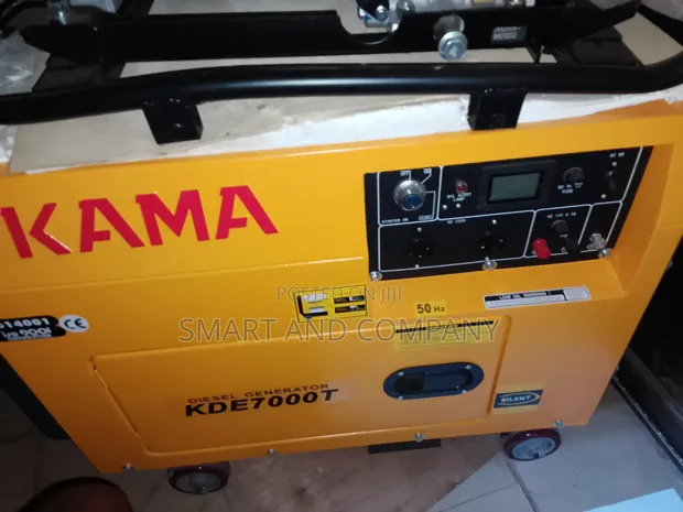 Kama KDE7000T Silent Diesel Generator - 1