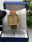 Casio Watch and Bracelet Set for Ladies - 3