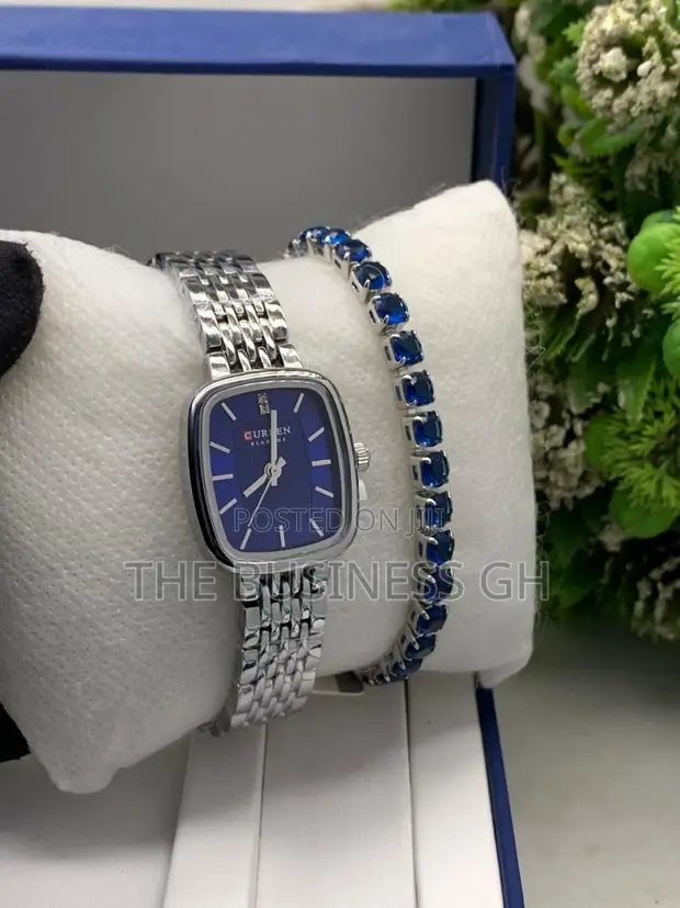 Curren Watch and Bracelet Set - 1