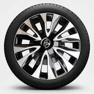 Toyota Wheel Cover - Black & Silver Two-Tone