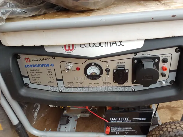 Ecoolmax EC9500VEW Generator - 1