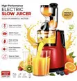 Brand New Electric Slow Juicer - Red - 2