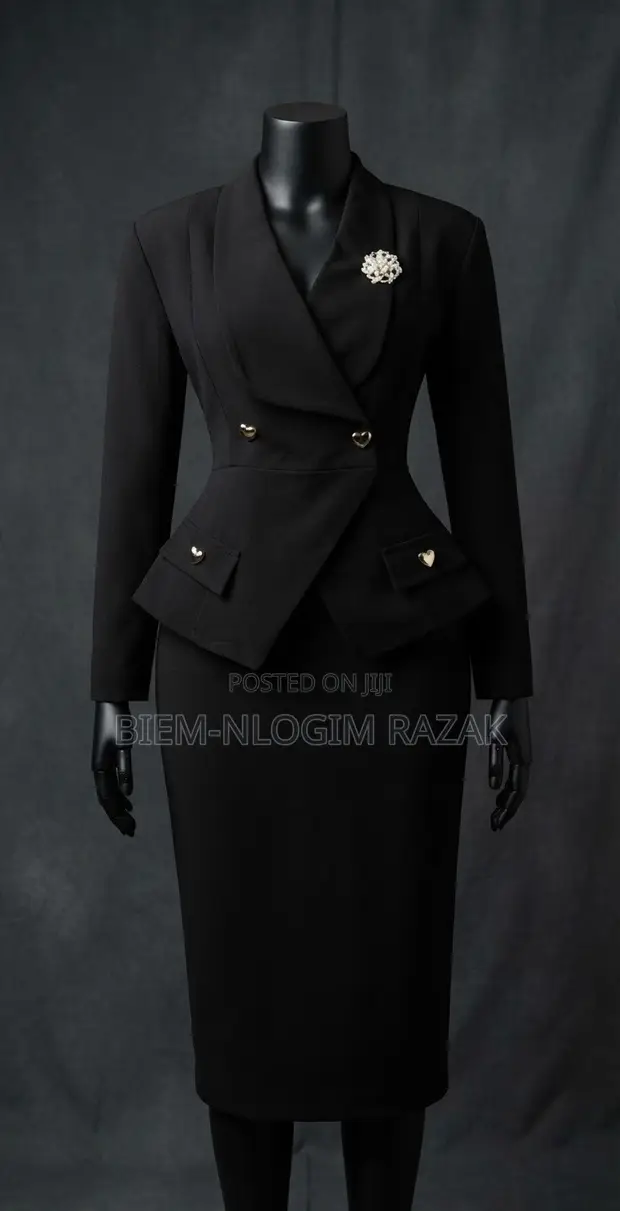 Modern Ladies Office Wear - Cotton Dresses - 1