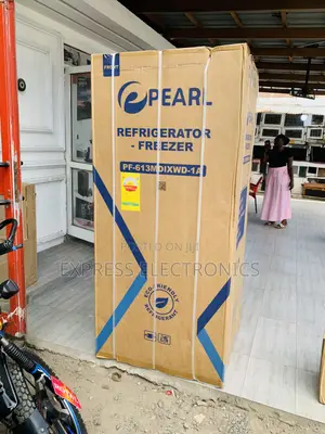 Pearl 421L Bottom Freezer Fridge with Dispenser PF-613MDIXWD-1A