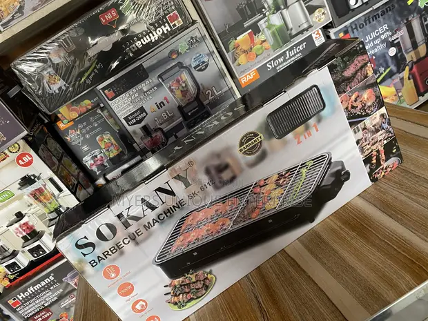 SOKANY 2-in-1 Non-Stick Electric Barbecue Grill - 1500W - 1