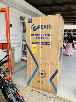 Pearl 421L Bottom Freezer Refrigerator with Dispenser - PF-613MDIXWD-1A