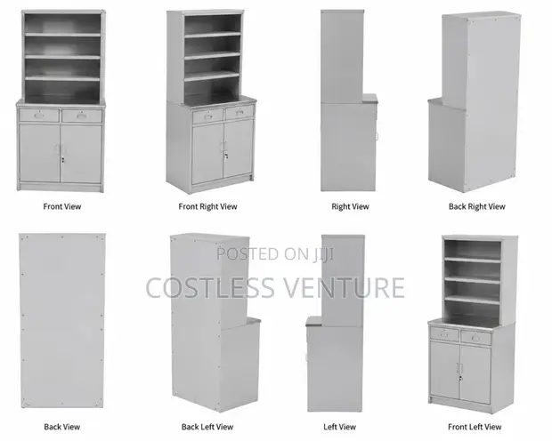 Ingot Stainless Steel Medicine Cabinet - 1