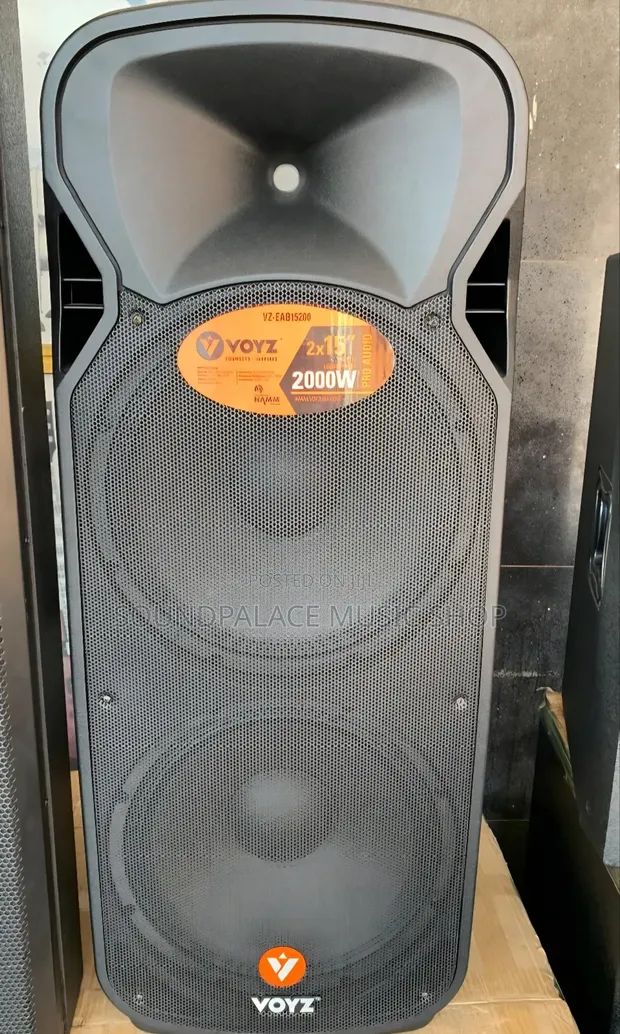 Voyz 2x15" Bluetooth Speaker System - 1