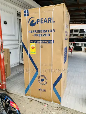 Pearl 421L Bottom Freezer Refrigerator with Dispenser - 4 Doors