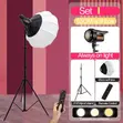 Professional Studio Flash Light with Softbox & Stand - 1