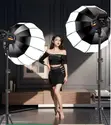 Professional Studio Flash Light with Softbox & Stand - 2