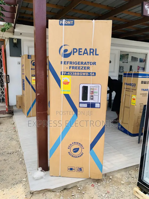 Pearl PF-433BBGWD 309L Double-Door Black Mirror Water Dispenser - 1