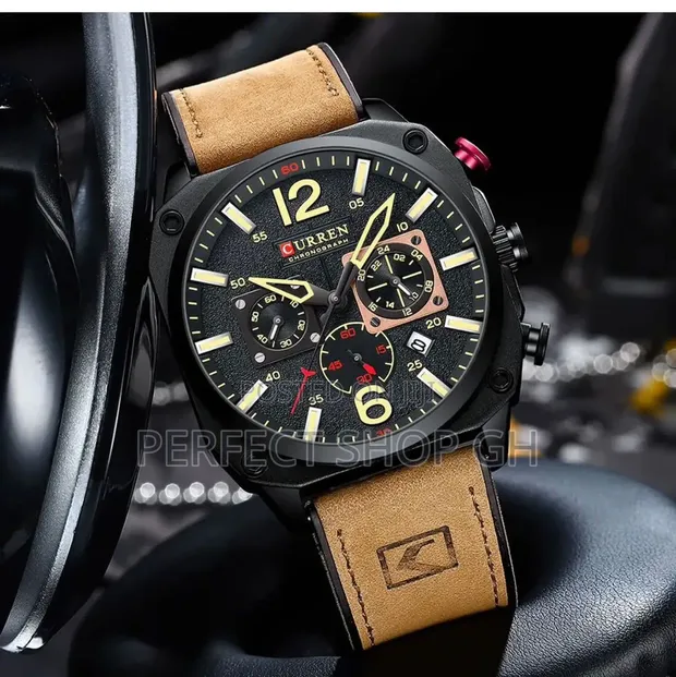 Curren Men's Luxury Wrist Watch - Stylish & Durable - 1