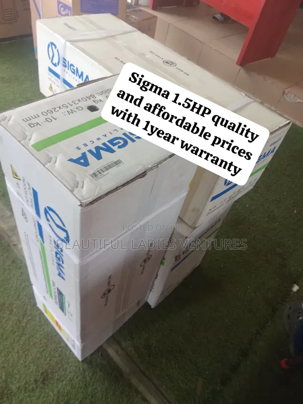 Sigma 1.5HP Split Air Conditioner - Brand New - 1