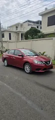 Nissan Sentra 2017 Burgundy - 1