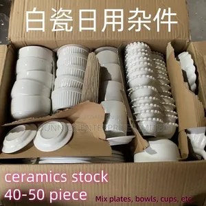 50-Piece Ceramic Dinnerware Set