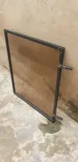 Metal Frame with Tinted Glass Door - 2