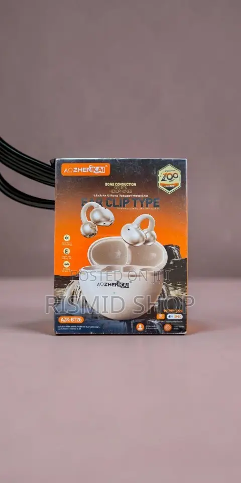 AO ZHENKAI AZK-BT26 Lightweight Wireless Clip Earphones - 1