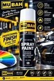 MUBAH Can Spray - Black, High-Gloss - 2