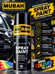 MUBAH Can Spray - Black, High-Gloss - 3