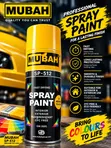 MUBAH Can Spray - Black, High-Gloss - 4