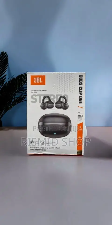JBL Buds Clip One Bluetooth Ear Clip Headset - 1
