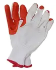 Orange Palm Grip Latex-Coated Safety Work Gloves - 2