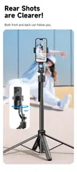 C17 AI Face Tracking Selfie Stick & Tripod - 1