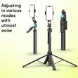 C17 AI Face Tracking Selfie Stick & Tripod - 2