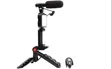Mobile Vlogging Kit with Microphone, Light, and Stand - 4