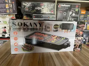 SOKANY 2-in-1 Stainless Steel Electric Grill 1500W