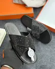 Hermes Black Men's Slippers - 3