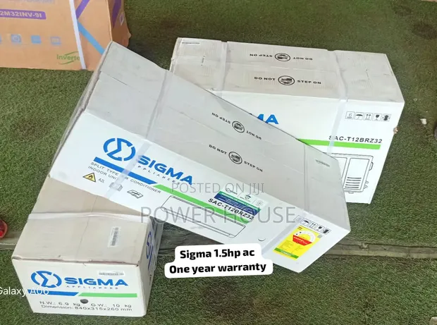 Sigma 1.5HP Air Conditioner - White - 1