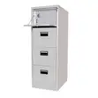4 Drawer Metal Filing Cabinet with Safe - 2