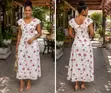 Floral Dress - Size 6/8 - 1