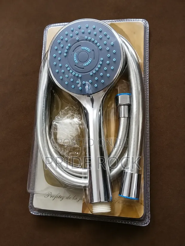 Brand New Hand Held Shower with Chain and Handle - 1