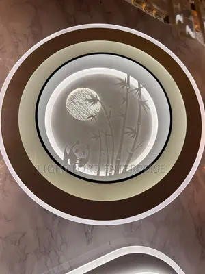Bamboo Tree Tricolor Ceiling Light