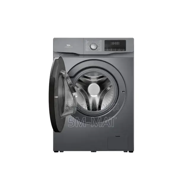 TCL P607FLS Front Loading Washing Machine - 1