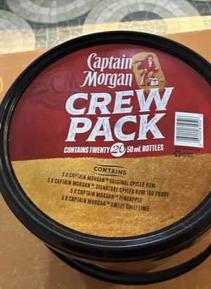 Captain Morgan Crew Pack - 20 x 50ml Bottles