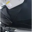 Car Rain Gear with Front Window Sunshade - 3
