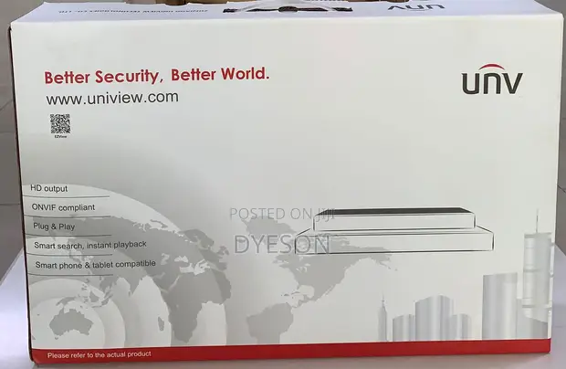 Uniview NVR301-16LS3-P8 16-Channel NVR - 1
