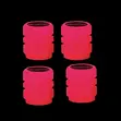 Car Tyre Luminous Valve Caps (4 Pcs) - 2