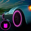 Car Tyre Luminous Valve Caps (4 Pcs) - 3