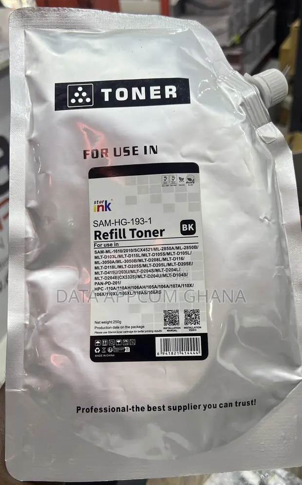 Starink Refill Toner for Samsung Printers - 1