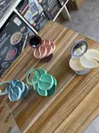 Round Jewelry Organizer - 4 Layer Rotating Storage Box - 2